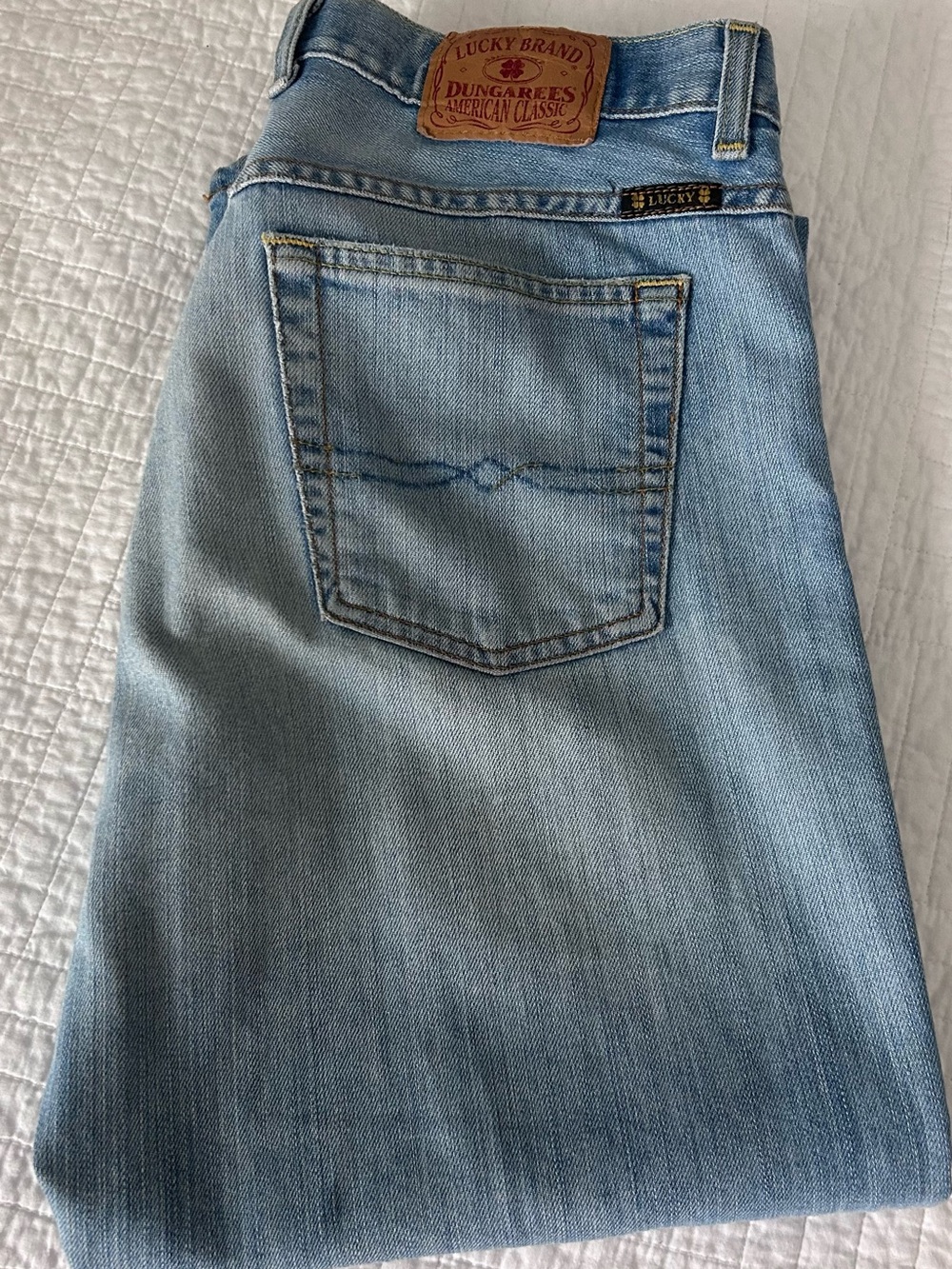 Women’s Lucky Brand Easy Rider Cropped Jeans-Light Wash - Picture 4 of 6